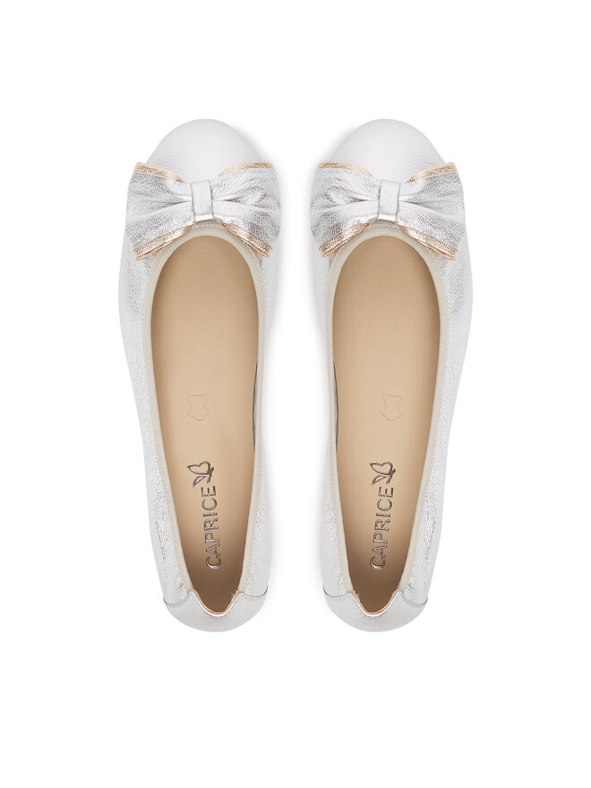 Caprice Ballerinas Caprice 9-22111-46 Silberfarben