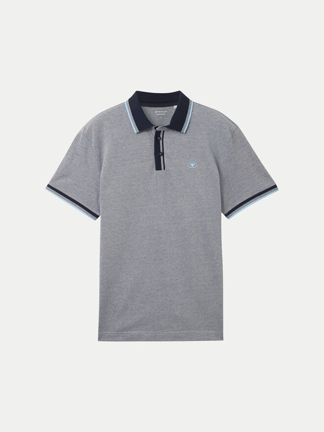 Tom Tailor Tom Tailor Poloshirt 1040822 Grau Regular Fit