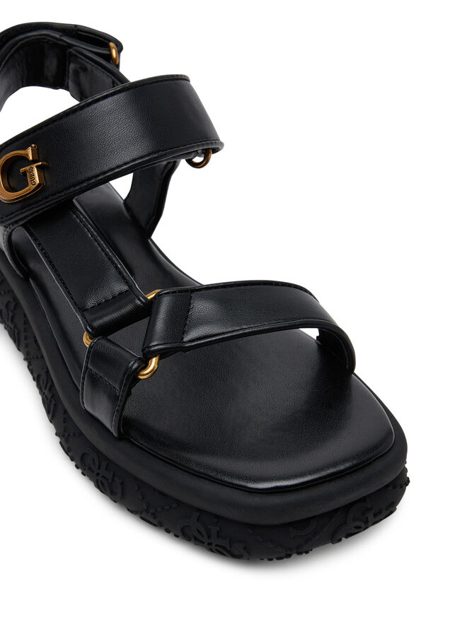 Guess Sandály Guess FLJLAN ELE03 Černá