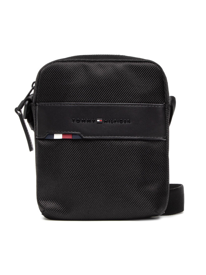 Tommy Hilfiger Ľadvinka Tommy Hilfiger 1985 Mini Reporter AM0AM10269 Čierna