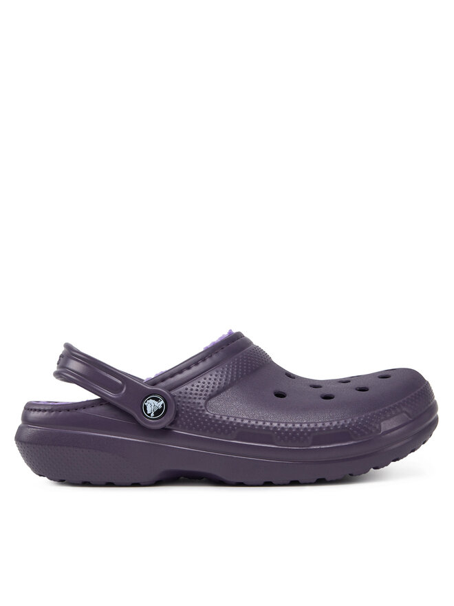 Crocs Pantoletten Crocs Classic Lined Clog 203591 Violett