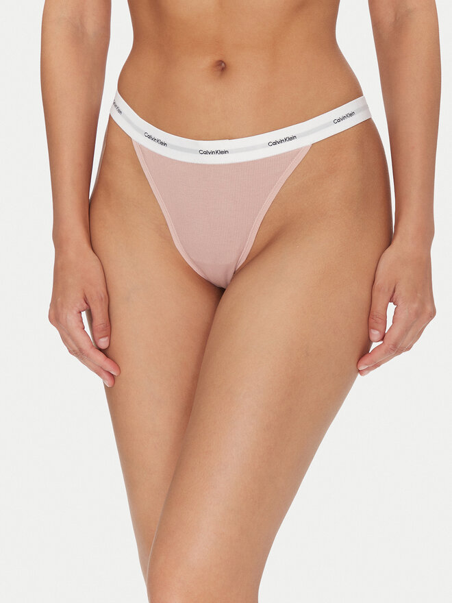 Calvin Klein Underwear Calvin Klein Underwear Набір з 3 пар стрінгів LV00QD5308 Рожевий