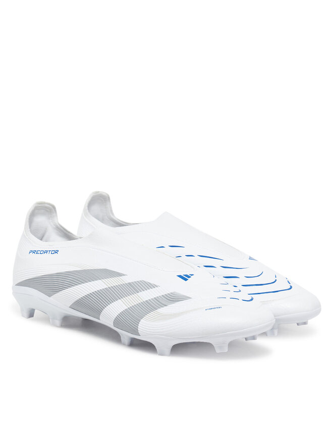adidas Buty do piłki nożnej adidas Predator League Laceless Firm/Multi-Ground ID3860 Biały