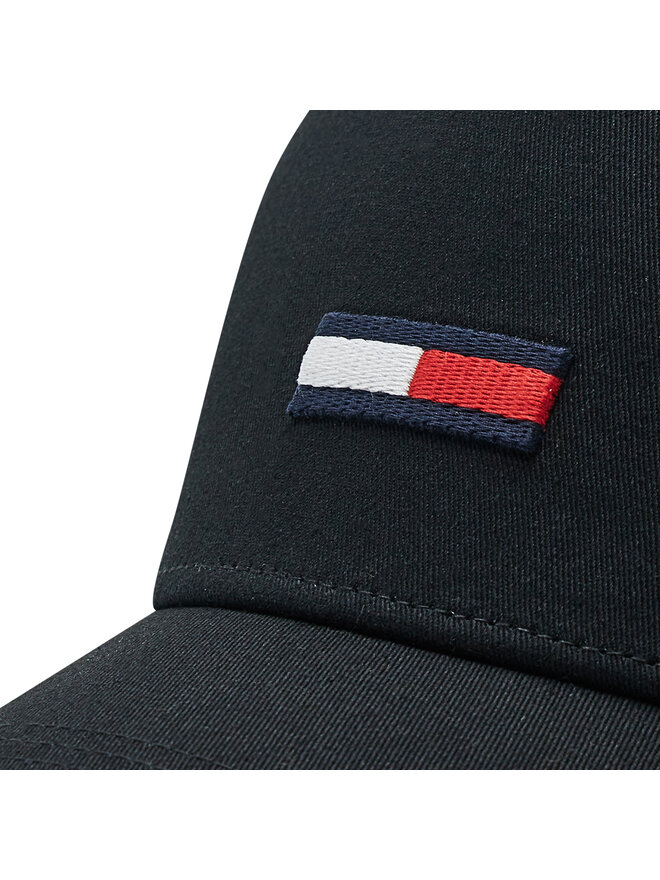 Tommy Jeans Czapka z daszkiem Tommy Jeans Tju Flag Cap AU0AU00843 Czarny