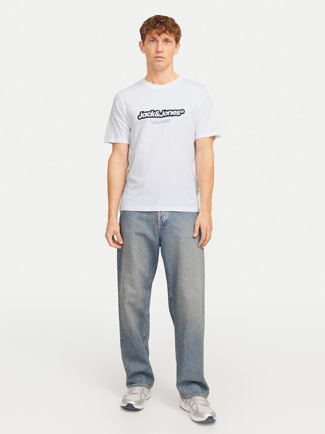 Jack&Jones Jack&Jones T-Shirt Vesterbro 12265740 Weiß Relaxed Fit
