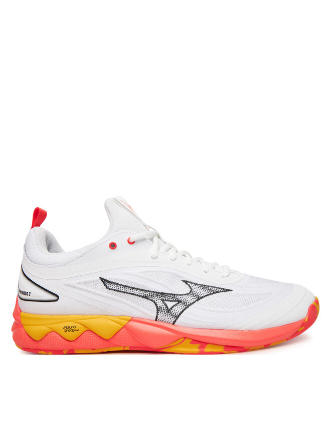 Mizuno Batai uždaroms aikštelėms Mizuno Wave Luminous 3 V1GA2420 Balta