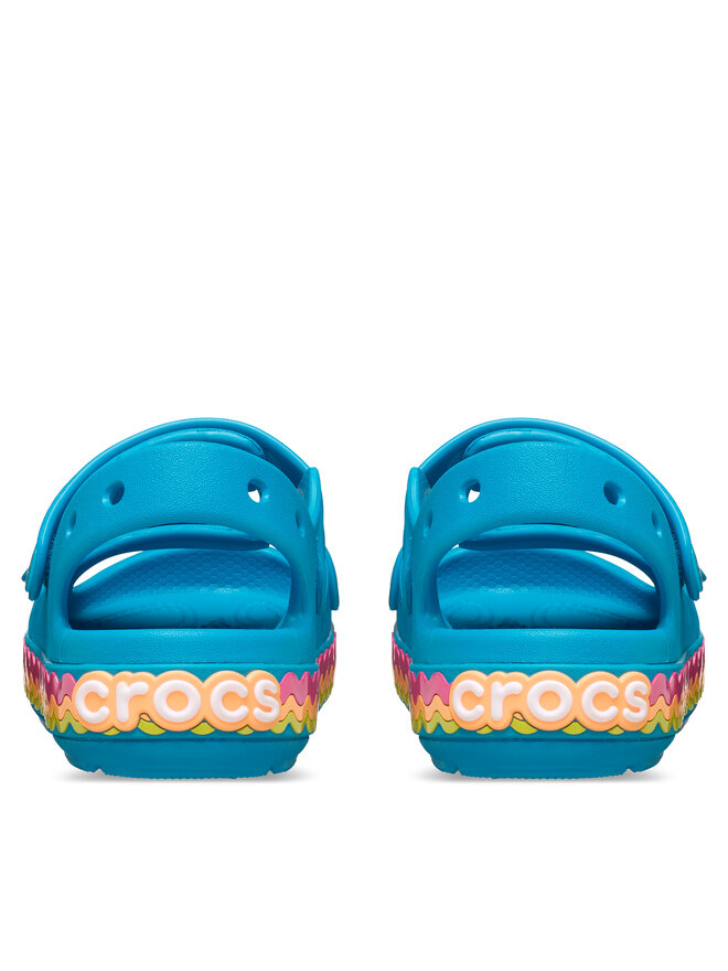 Crocs Sandale Crocs Kids’ Crocband Cruiser Ricrac Sandal 211028 Albastru