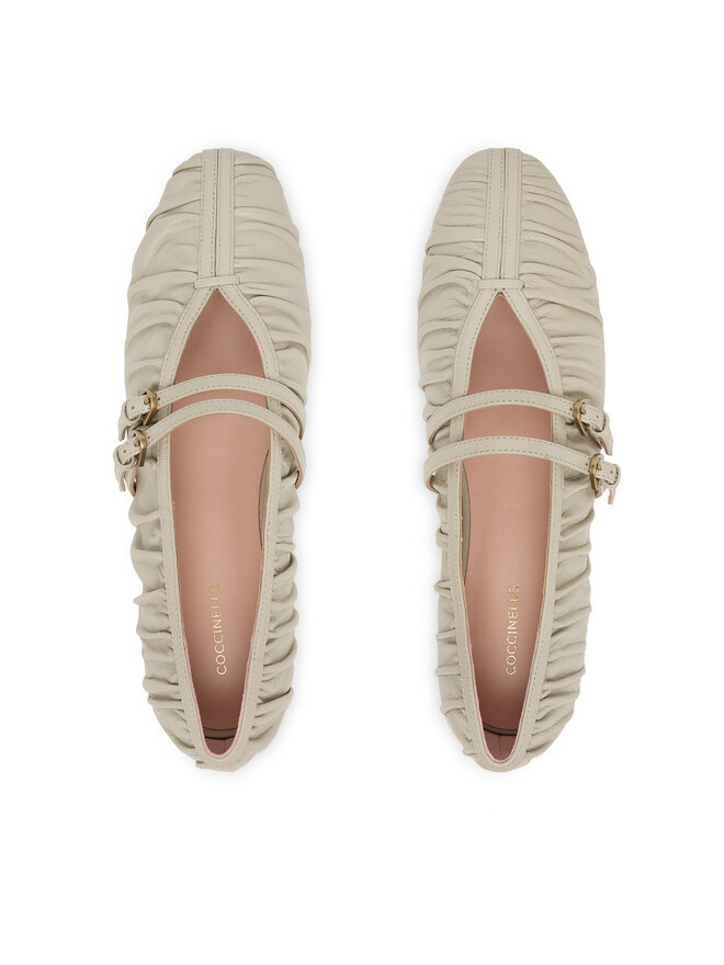 Coccinelle Ballerinas Coccinelle Coccinellerisako Plise E4 V6H 19 01 01 Beige