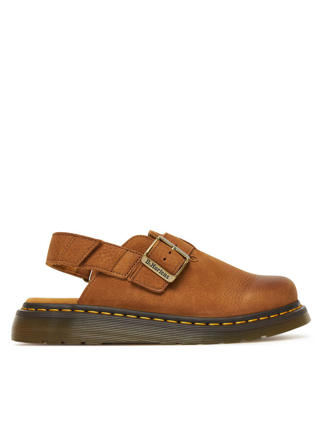 【SCENERITY】Padded Mule Sandały Dr. Martens Jorge II Mule DM31568200 Brązowy