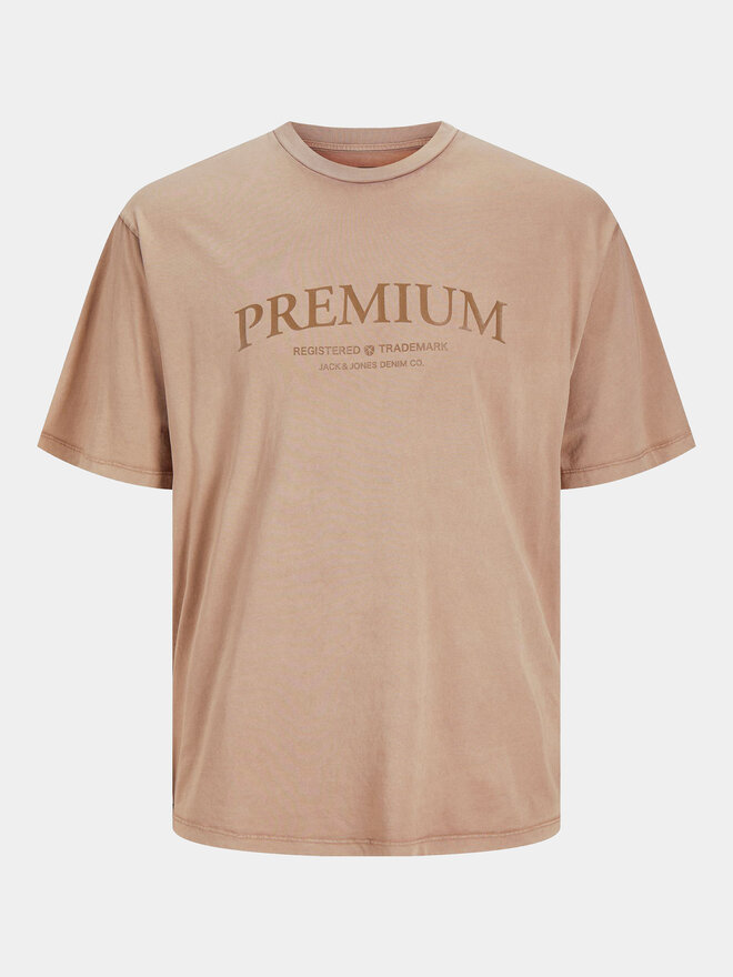Jack&Jones Jack&Jones Camiseta Jprbluwinston 12255611 Marrón Regular Fit