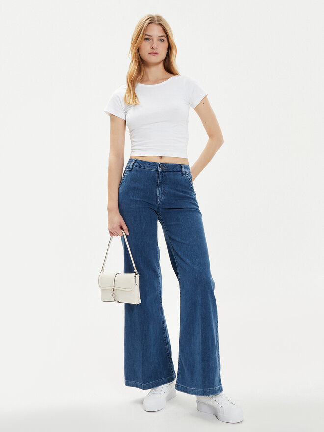 Brave Soul Brave Soul Póló LTS-627PIXIE Fehér Straight Fit