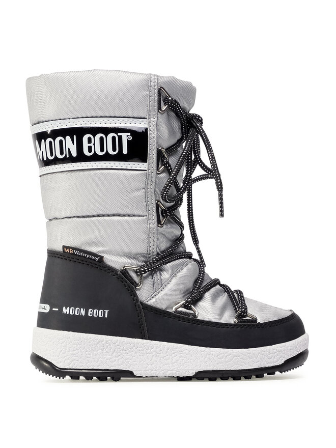 Moon Boot Schneeschuhe Moon Boot Jr G.Quilted Wp 34051400006 M Silberfarben