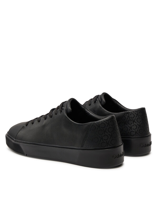 Calvin Klein Snīkeri Calvin Klein Low Lace Up Lth Mono HM0HM01236 Melns