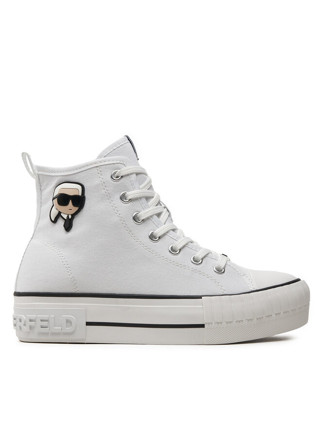 KARL LAGERFELD Sneakers aus Stoff KARL LAGERFELD KL60444 Weiß