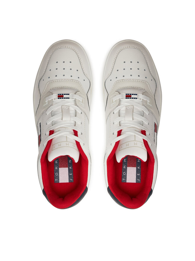 Tommy Jeans Zapatillas Tommy Jeans Tjw Retro Basket EN0EN02206 Écru