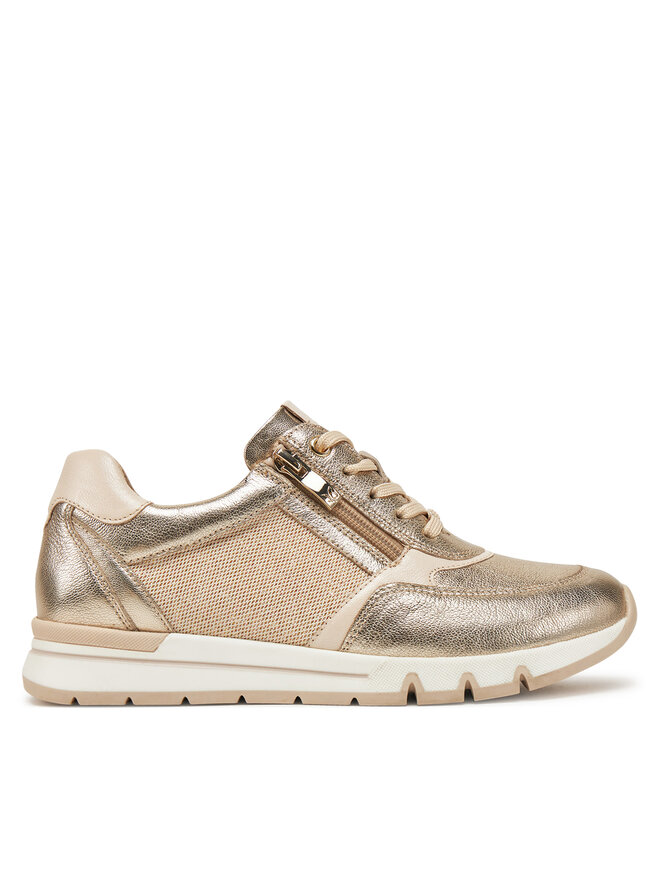 Caprice Sneakersy Caprice 9-23725-44 Złoty
