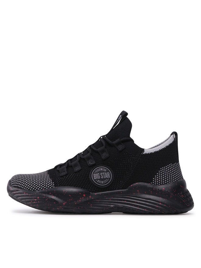 Big Star Shoes Sneakersy Big Star Shoes LL274684 Czarny
