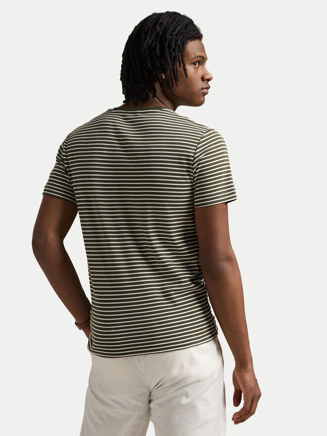 Polo Ralph Lauren Polo Ralph Lauren Camiseta 710961128001 Marrón Custom Fit
