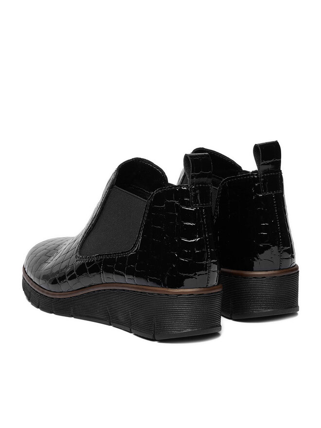 Rieker Halbschuhe Rieker CEO-53794-01 Schwarz