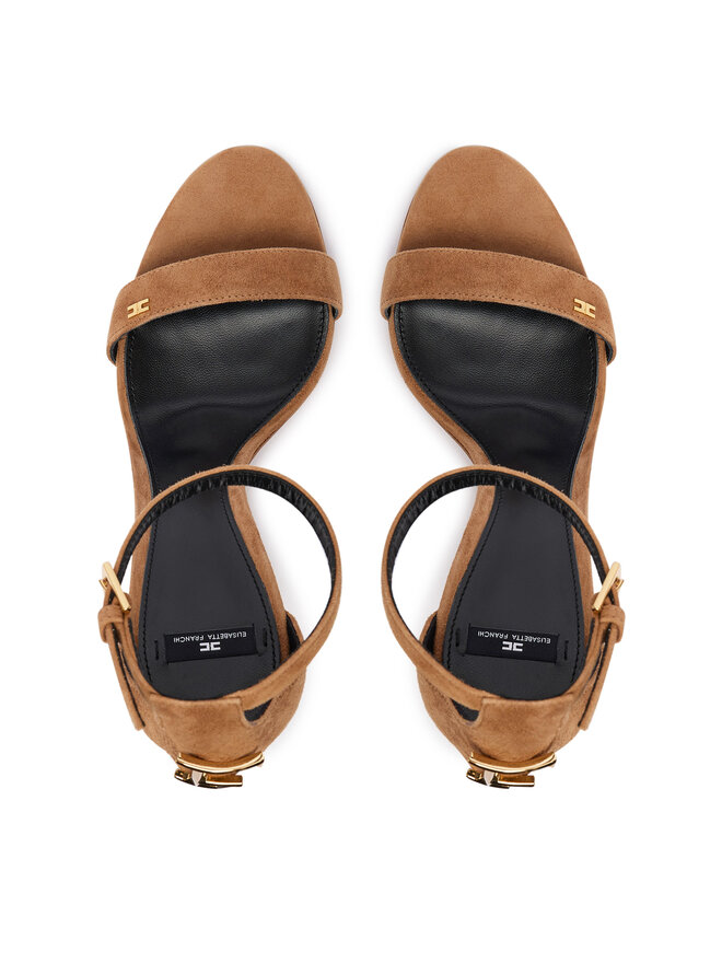 Elisabetta Franchi Sandalen Elisabetta Franchi SA-89L-66E2-V570 Hellbraun