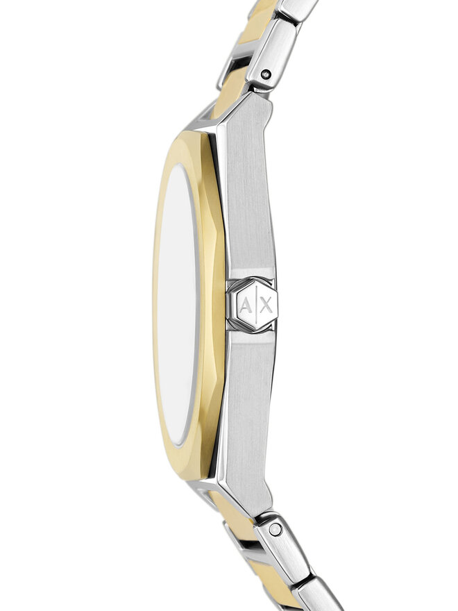 Armani Exchange Zegarek Armani Exchange AX7161SET Złoty