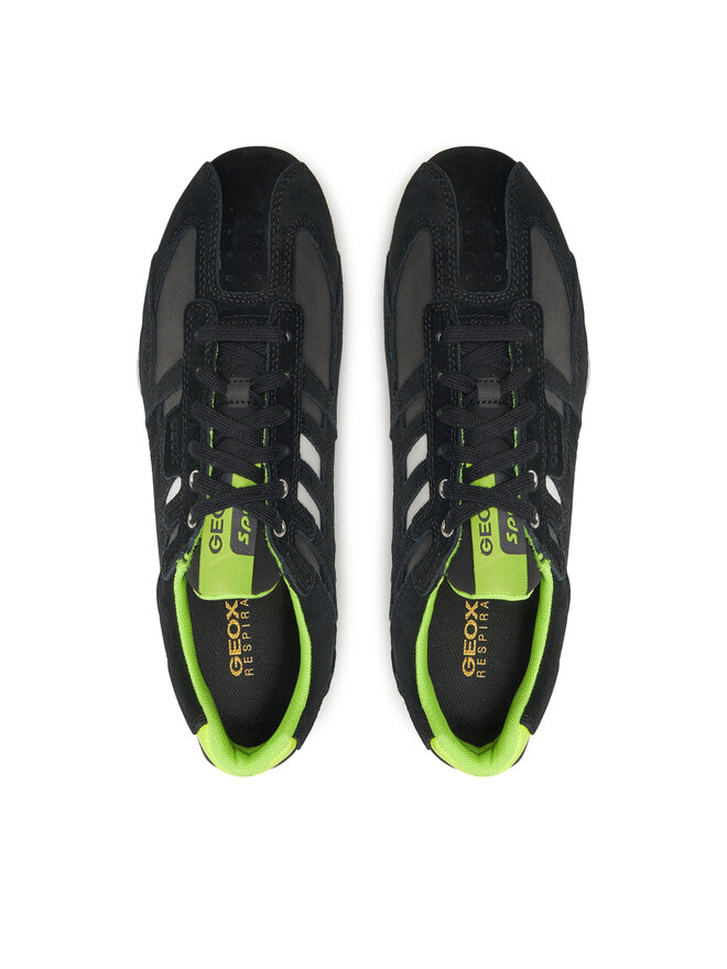 Geox Sneakersy Geox Uomo Snake U4507A 022EK C9151 Černá