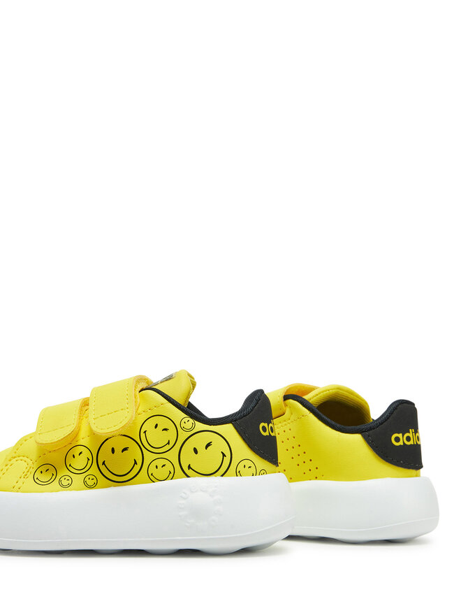 adidas Сникърси adidas Smiley Advantage JI0501 Жълт