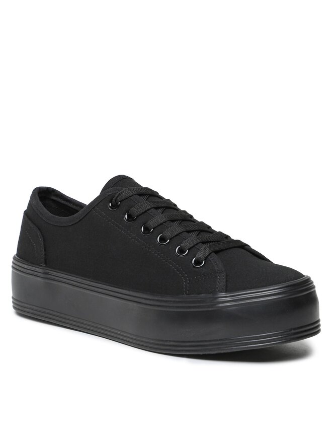 Jenny Fairy Sneakers aus Stoff Jenny Fairy WSS20465-01 Schwarz