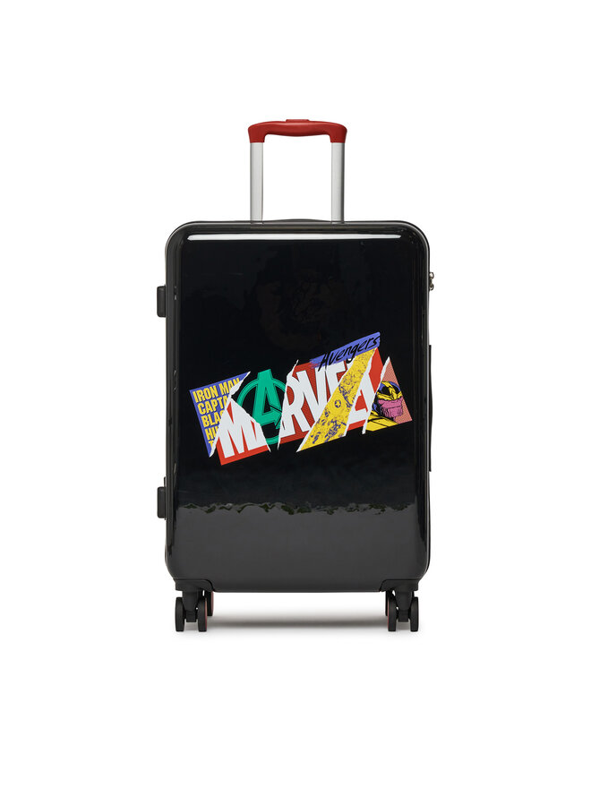 Marvel Μεσαία Βαλίτσα Marvel ACCCS-SS25-341AVMV Μαύρο