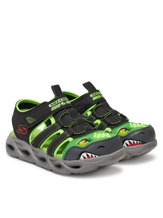 Skechers Szandál Skechers Thermo-Splash-Hydro-Flare 400613L/BKLM Fekete
