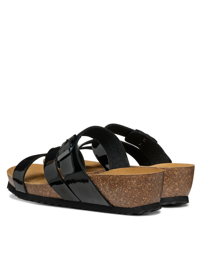 Geox Klapki Geox D New Sthellae D551AA 000HH C9999 Czarny