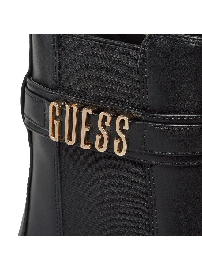Guess Bokacsizma Guess Yelma FL8YEA ELE10 Fekete