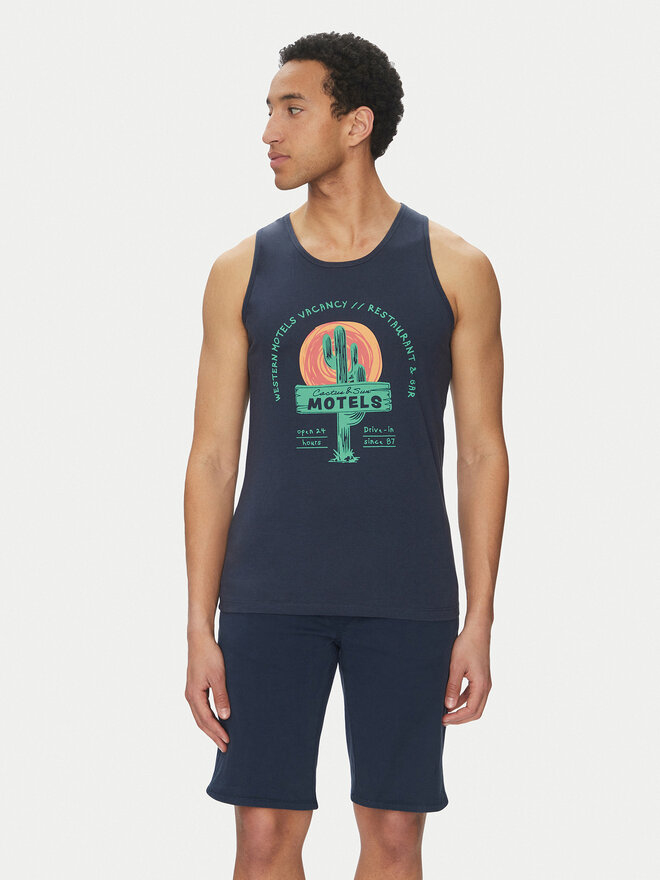 Blend Blend Tank top 20718290 Tamnoplava Regular Fit