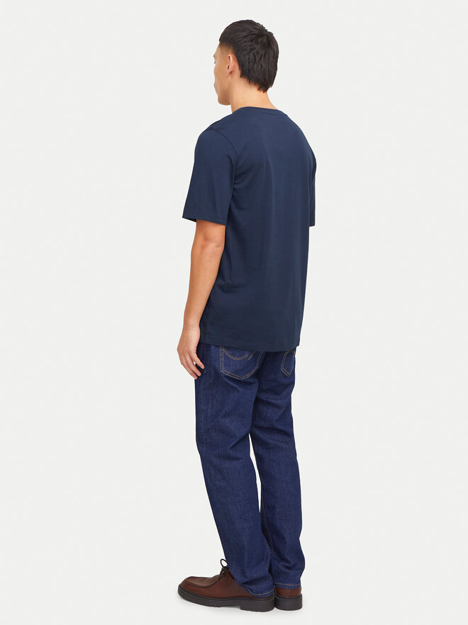 Jack&Jones Jack&Jones Póló Logo 12268267 Sötétkék Standard Fit