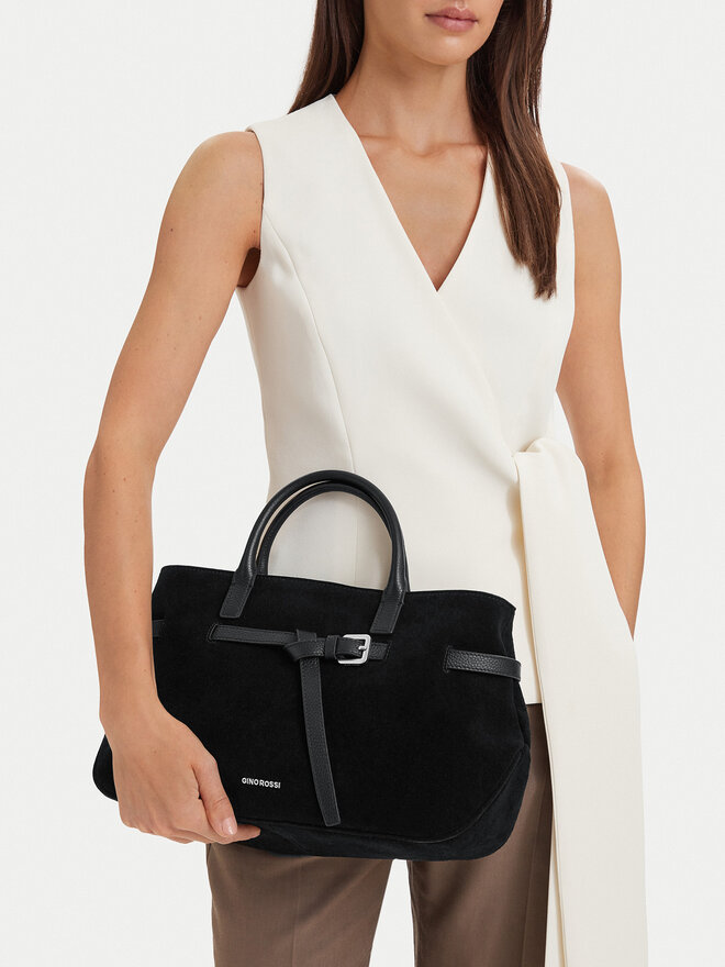 GINO ROSSI Handtasche GINO ROSSI EO-LA224-19591-4 Schwarz