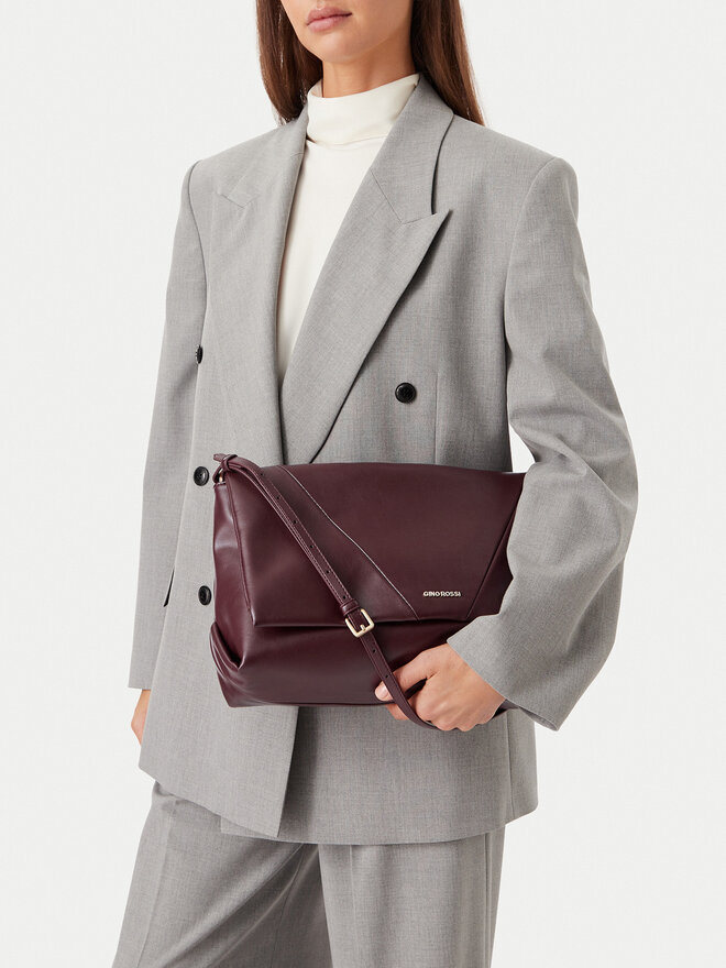 GINO ROSSI Handtasche GINO ROSSI C-LDA9254 Dunkelrot