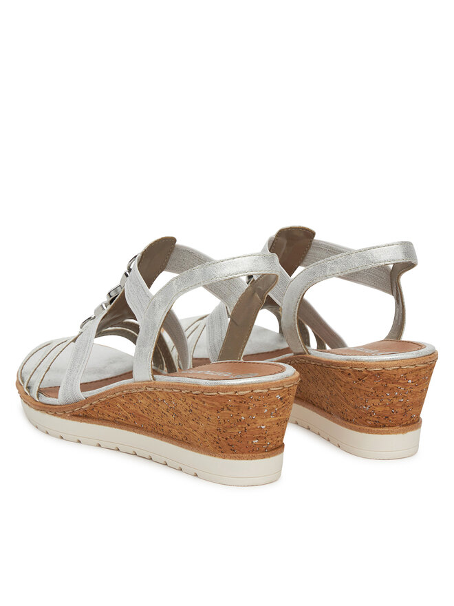 Remonte Sandalen Remonte R6264-92 Silberfarben