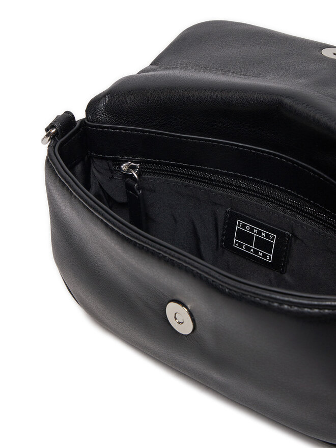 Tommy Jeans Handtasche Tommy Jeans Tjw Pillow Flap Crossover AW0AW16978 Schwarz