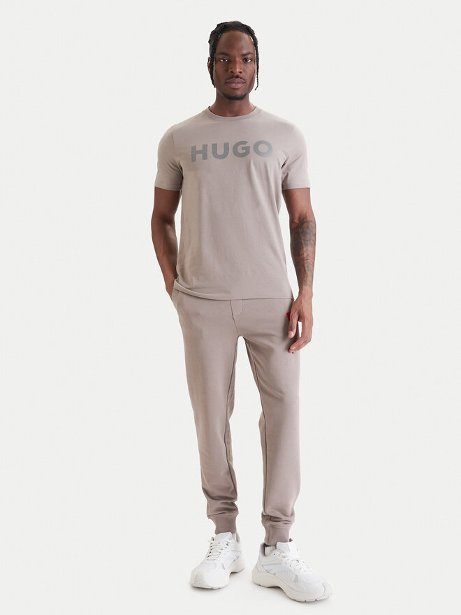 HUGO HUGO T-Shirt Dulivio 50467556 Beige Regular Fit