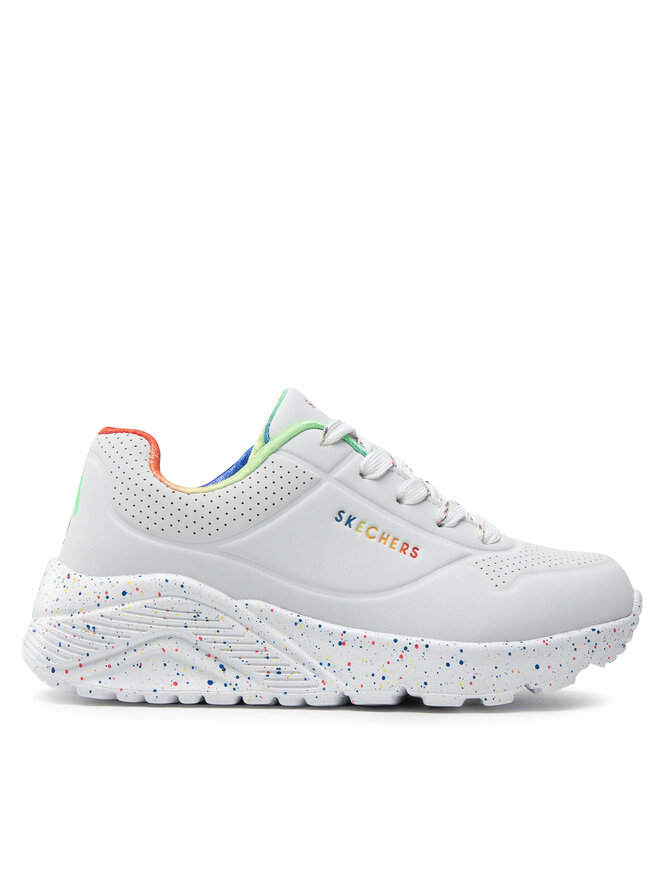 Skechers Сникърси Skechers Rainbow Speckle 310456L/WMLT Бял