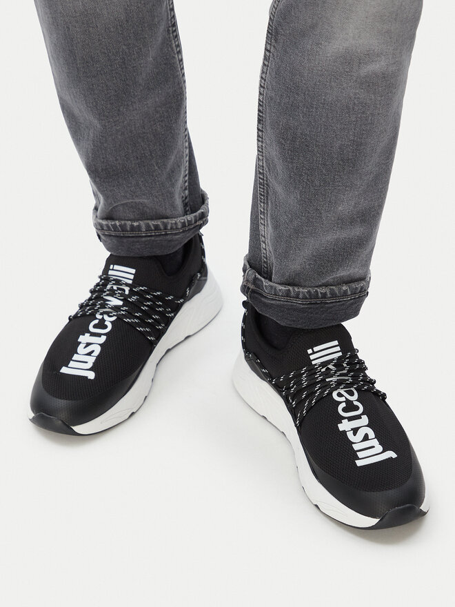 Just Cavalli Sneakers Just Cavalli 80QA3SA0 ZSE69 Schwarz