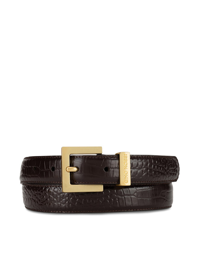 Gino Rossi Cinturón para mujer Gino Rossi BLYL24004-2-CR Marrón