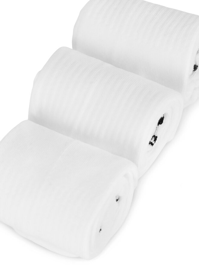 Shaq Calzini Shaq SHQ-MB-003-AW24 Bianco