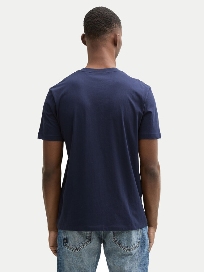 Tom Tailor Denim Tom Tailor Denim Majica 1043491 Mornarsko modra Regular Fit