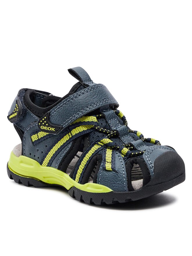 Geox Сандали Geox J Borealis Boy J450RB 014ME C4B2K M Тъмносин
