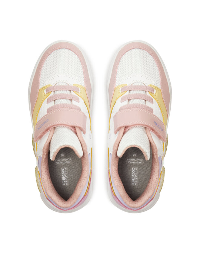 Geox Zapatillas Geox J Illuminus Girl J45HPA 0BUAS C0653 D Blanco