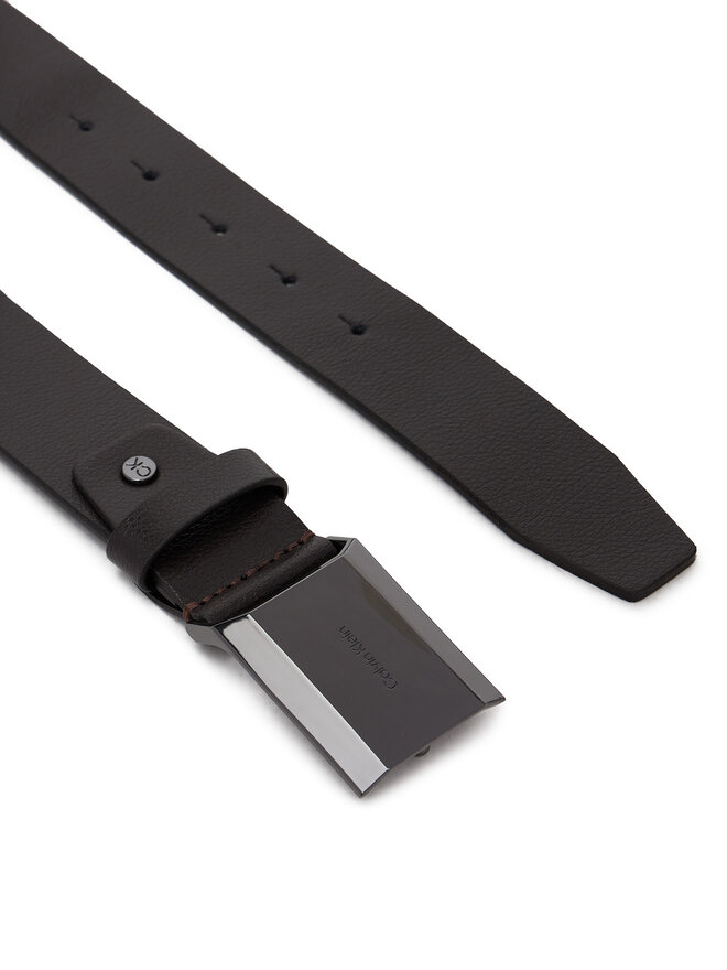 Calvin Klein Чоловічий ремінь Calvin Klein Adj Beveled Plaque Pb 35Mm K50K512835 Чорний