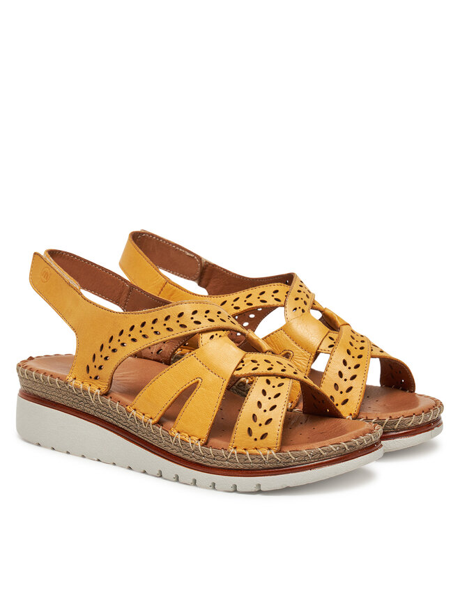 Manitu Sandalen Manitu 910278 Gelb
