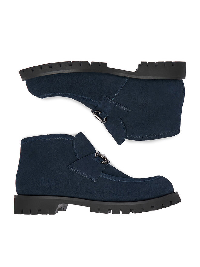 Badura Halbschuhe Badura EO-ASPEN-LT221-451-3 Dunkelblau