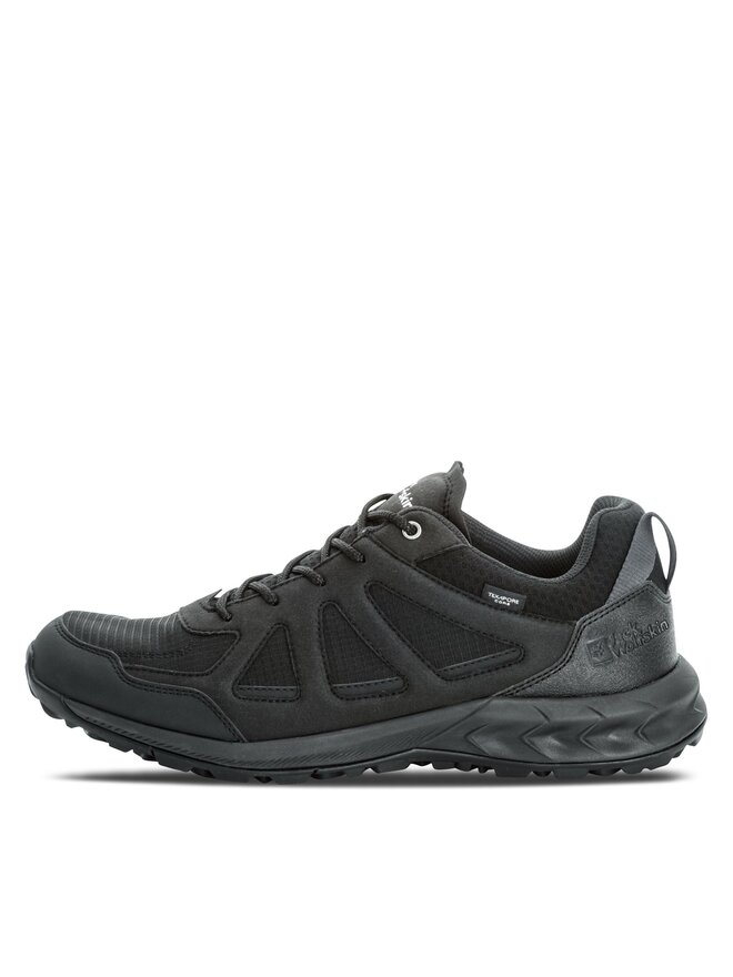 Jack Wolfskin Trekingová obuv Jack Wolfskin Woodland 2 Texapore Low 4051271 Černá